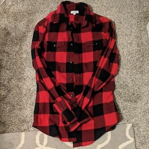 Sonoma button down flannel shirt